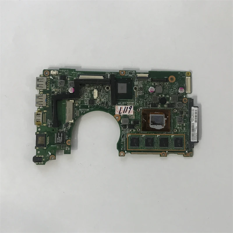 Laptop Motherboard X202E REV 2.0 For Asus S200E X202EP X202EV X202E Notebook Mainboard 847U 987U 1007U 2117 I3  CPU 2GB 4GB RAM