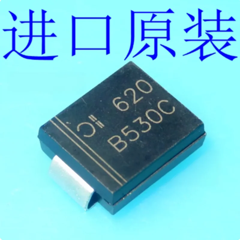 10PCS B530C-13-F New Original Schottky Rectifier Diode SMC DO-214AB 30V 5A Low Forward Voltage