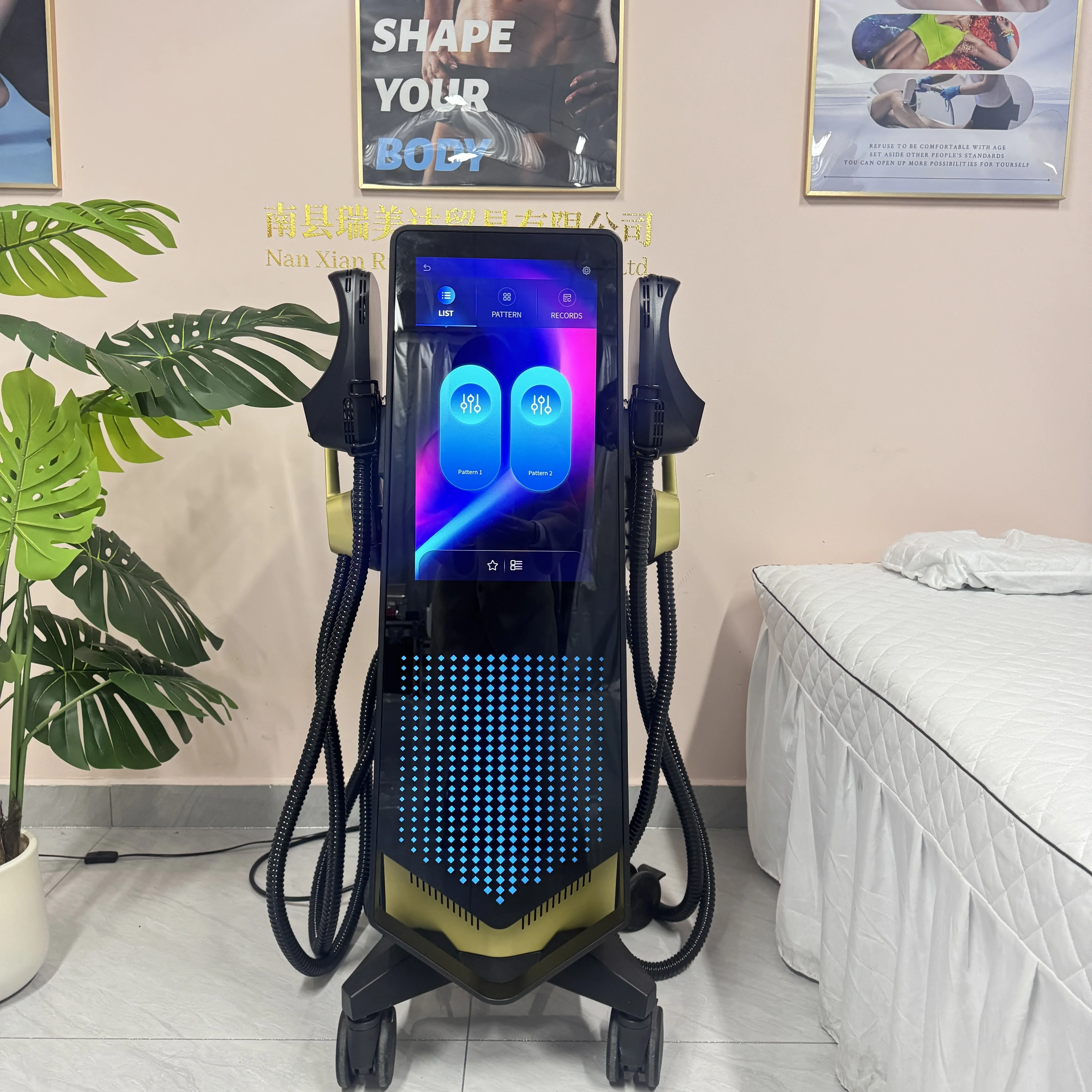 

Newest Myoslim Neo RF Sculpting Butt Lift EMS Machine 6500W HIEMT Muscle Stimulator Body Shaping Massage Equipment