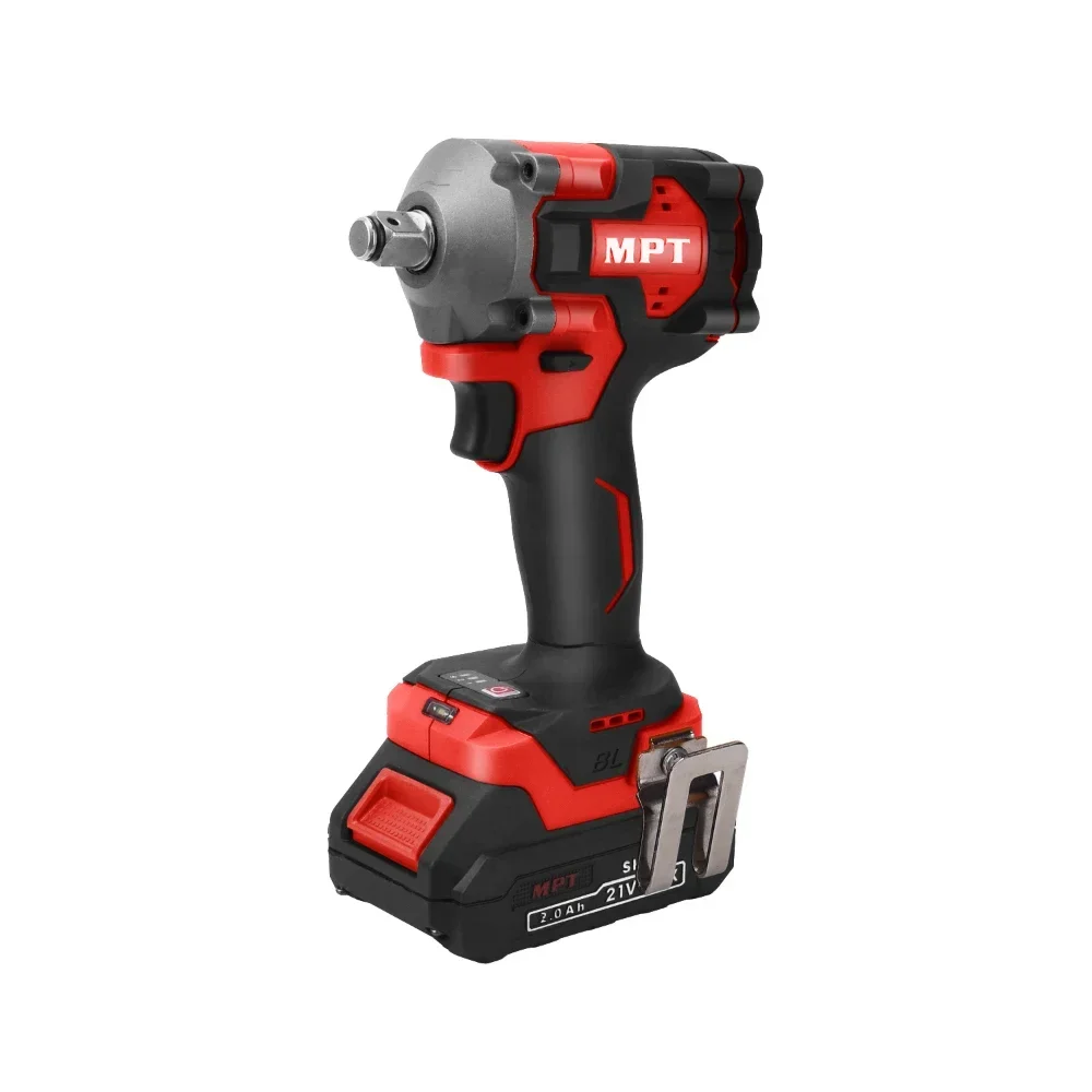 MPT Max Power 380nm Li-ion Battery Cordless Tool Battery Torque Wrenches 21V 1/2 Inch Head Brushless Impact Power wrench