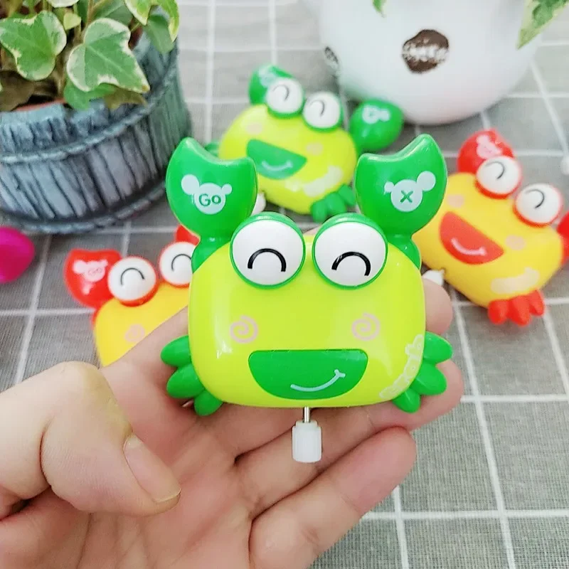 New Clockwork Toy Children\'s Cartoon Winding Creative Cute Crab Small Animal Baby Gift