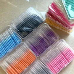 120Pcs/Box Interdental Brushes Health Care Tooth Escova Interdental Cleaners Orthodontic Dental Teeth Brush Oral Hygiene Tool