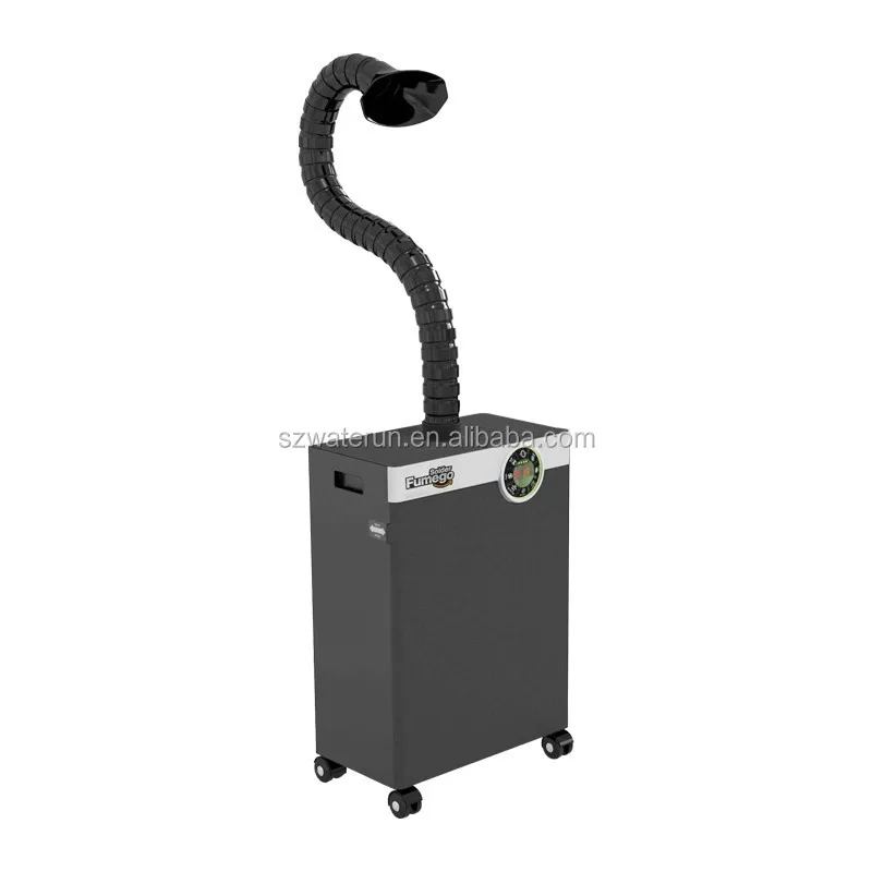 popular air purification absorber solder fume extractor with 80-150W power and 3 layer filters