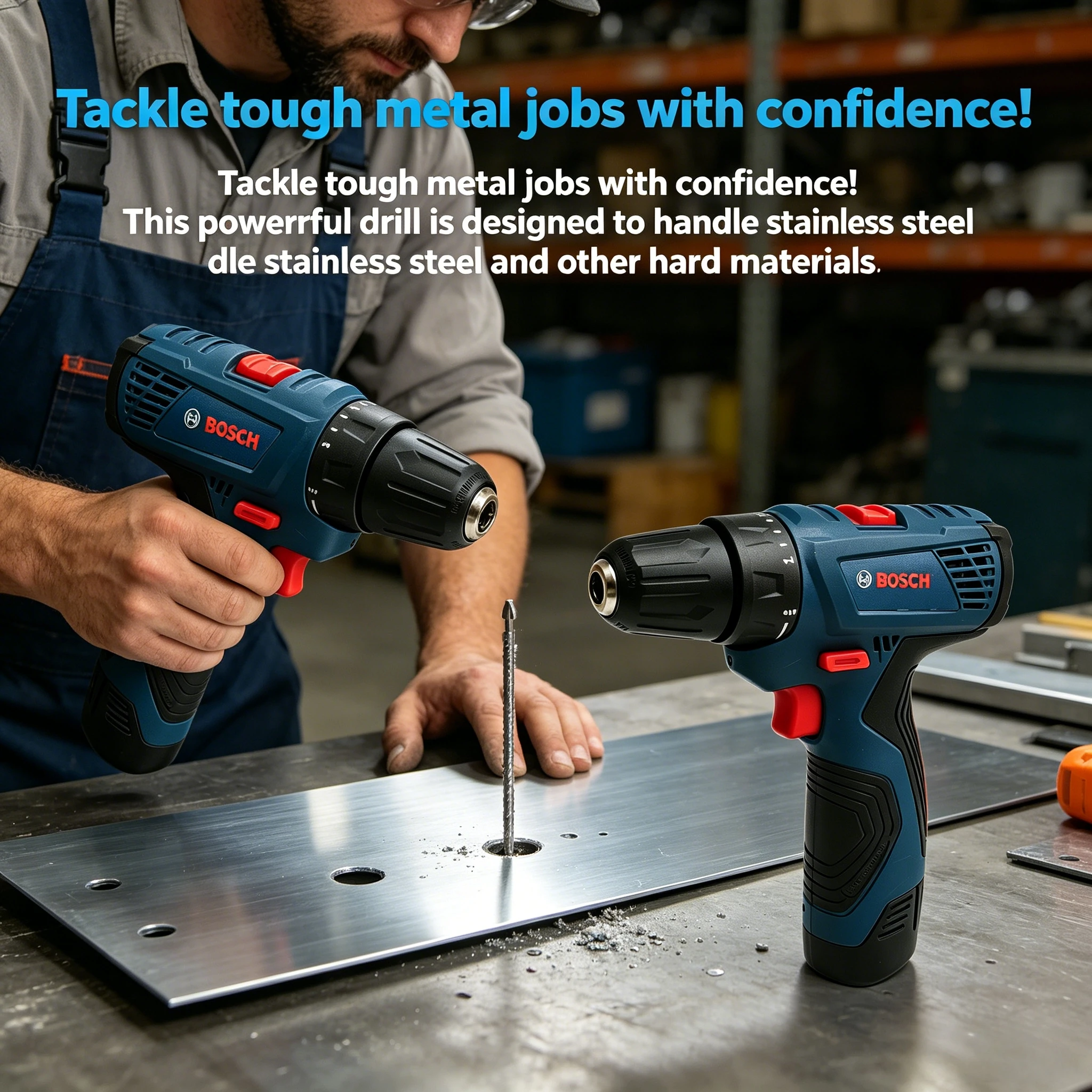 

BOSCH GSR120 Household Cordless Screwdriver Drill Wear-resistant Body Multi-scene Wood Metal Drilling Hand Tool
