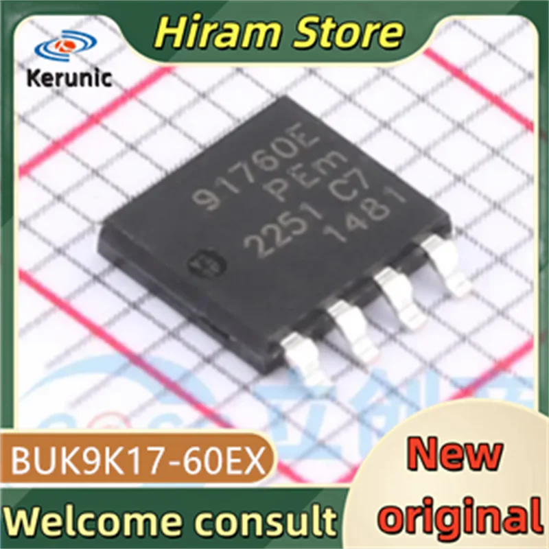 5PCS 91760E New and Original BUK9K17-60EX BUK9K17-60 BUK9K17