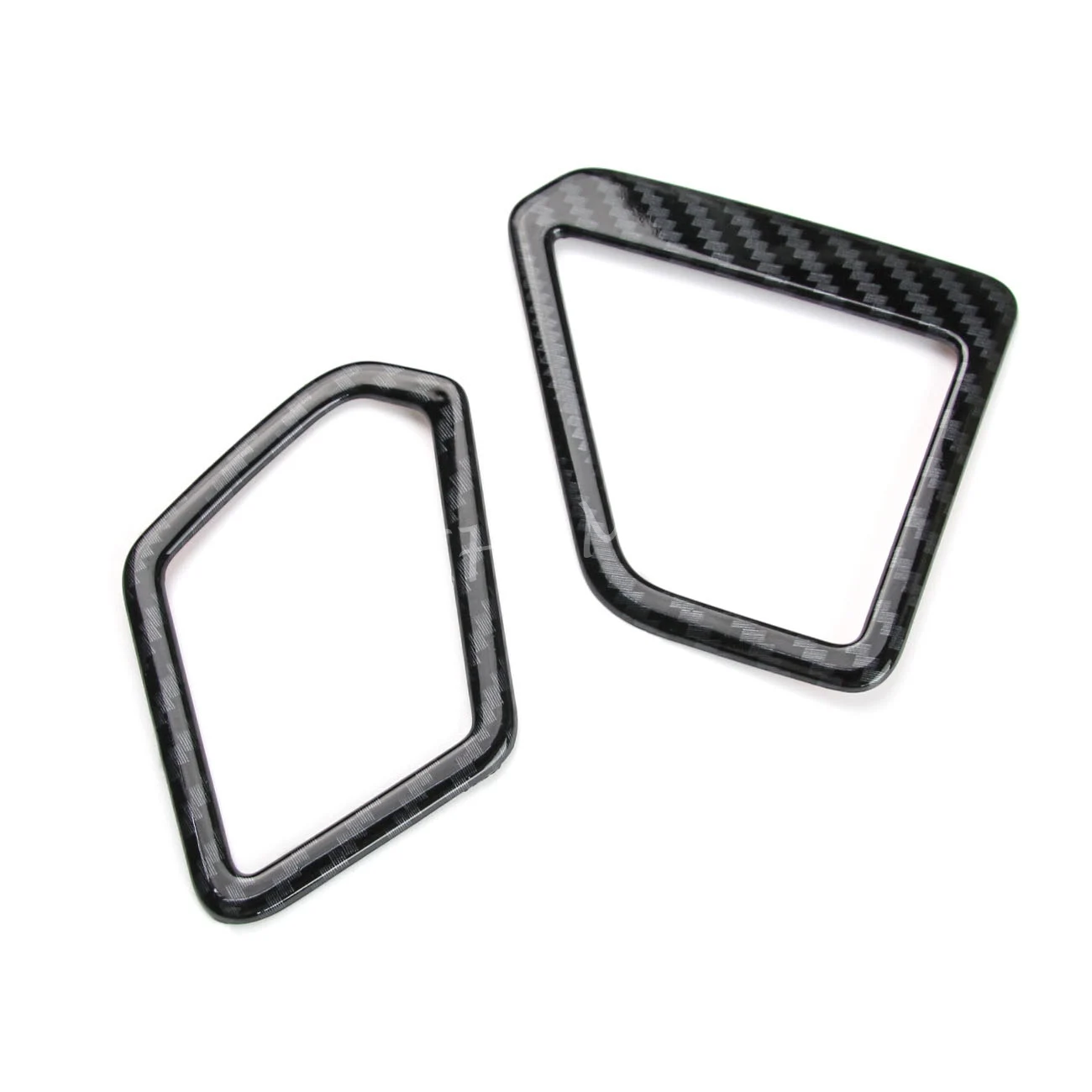 LHD Carbon Fiber Interior Dashboard Front Air Vent Cover Surrounds Trim For BMW 3-Series G20 Sedan G21 Wagon 2019 2020 2021 2022