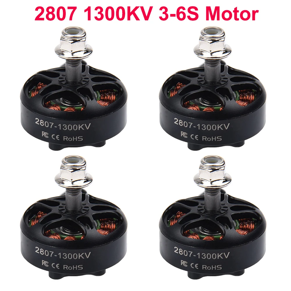 Nowy 2807 1300KV 3-6S bezszczotkowy silnik do FPV Freestyle APEX Mark4 7 cali 7 \