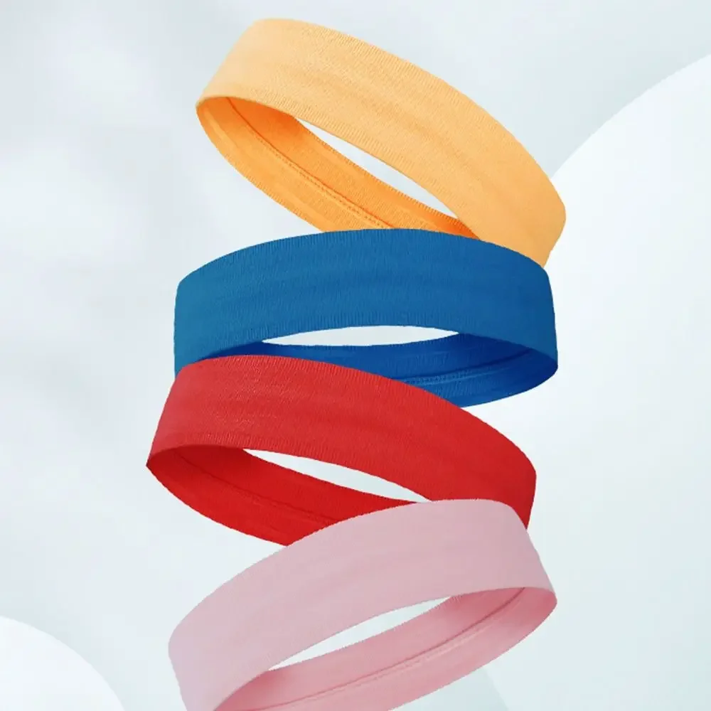 

Men Sport Elastic Headbands Thick Non-Slip Sweatband Sports Gym Headband Women Men Breathable Basketball Fitness Yoga Hair Band