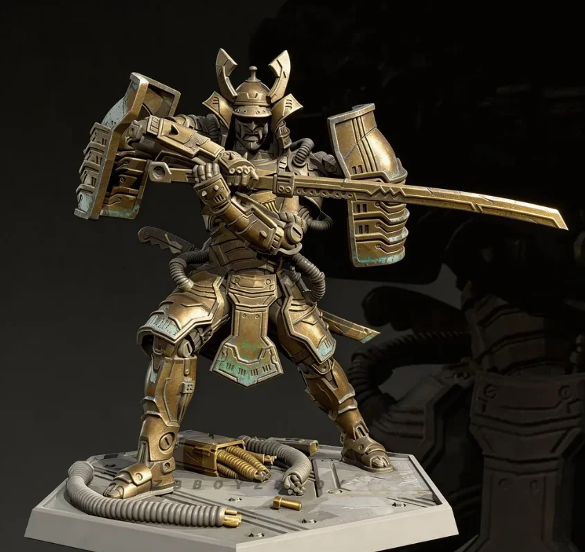 

Overall heights 50mm 75mm Resin model kits figure Self-assembly and coloring required（3D Printing ）TD-7746/3D
