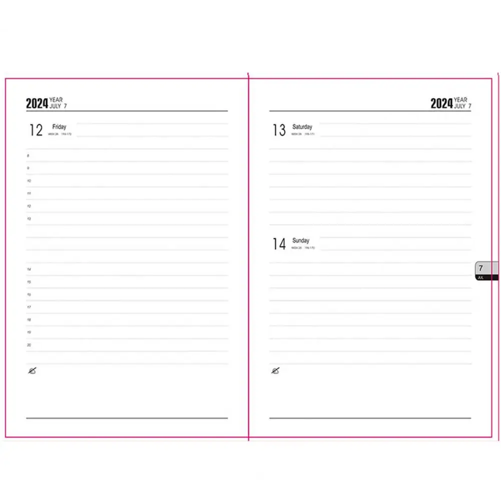 Calendar Planner for Future Review 2024-2025 Planner Bundle Notebook Monthly Calendar for Stress-free Time Management at Home