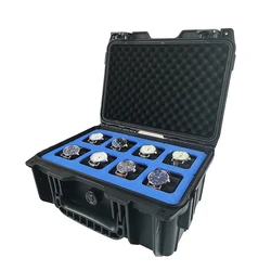 Caja de protección para reloj, caja de almacenamiento impermeable, anticaída y anticompresión, personalizada, clasificación de piezas