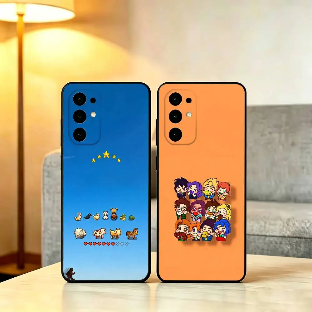 

Game S-Stardew Valley Phone Case Soft black For Samsung S25,S24,S21,S22,S23,S30,Ultra,S20,Plus,Fe,Lite