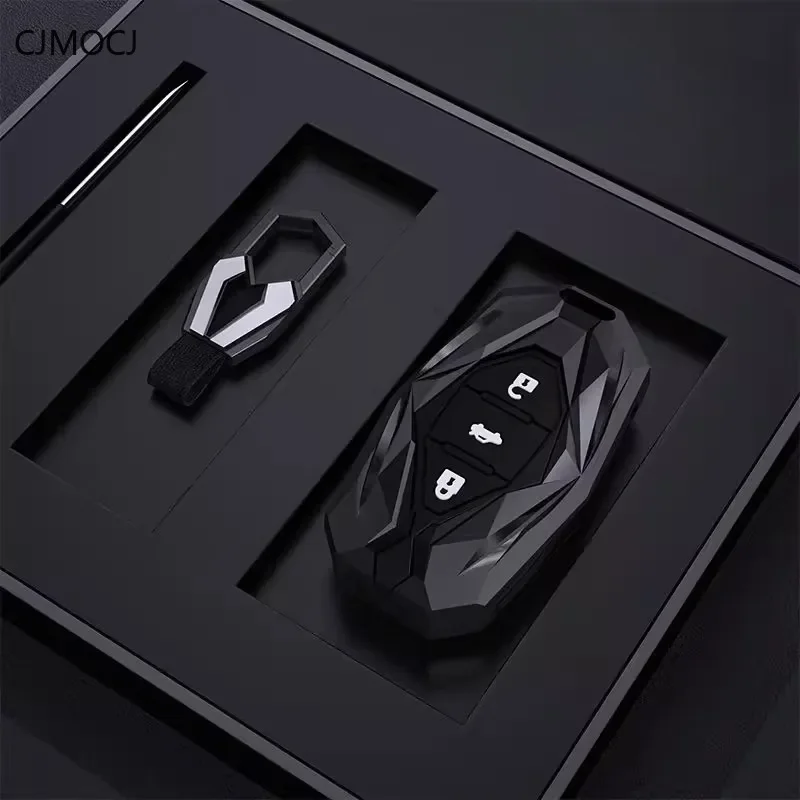 

Zinc Alloy Car Key Case Cover Holder Key Shell Buckle for Hyundai - Elantra/Mistra/ix25/Avante/Accent/LaFesta/Sonata/Mufasa