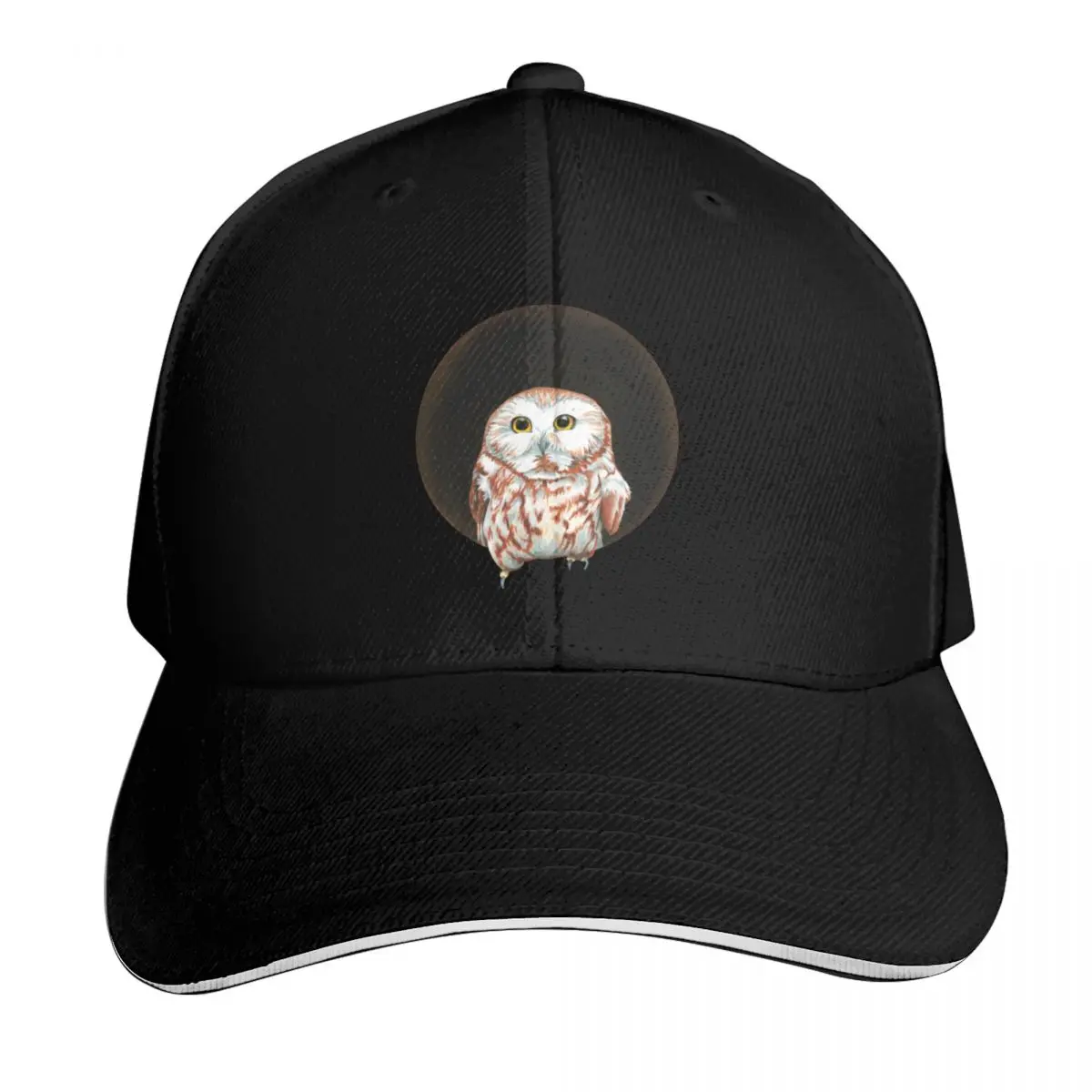 

Northern Saw-whet Owl Baseball Cap Cosplay Custom Cap Gentleman Hat Fashion Beach For Women Men's