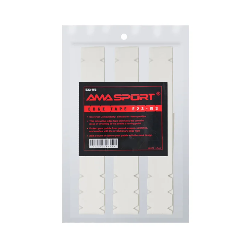 3Pcs 피클볼 라켓 가장자리 스티커 패들 헤드 가장자리 테이프 스티커 충격 감소 및 마찰 방지 프레임 보호 테이프