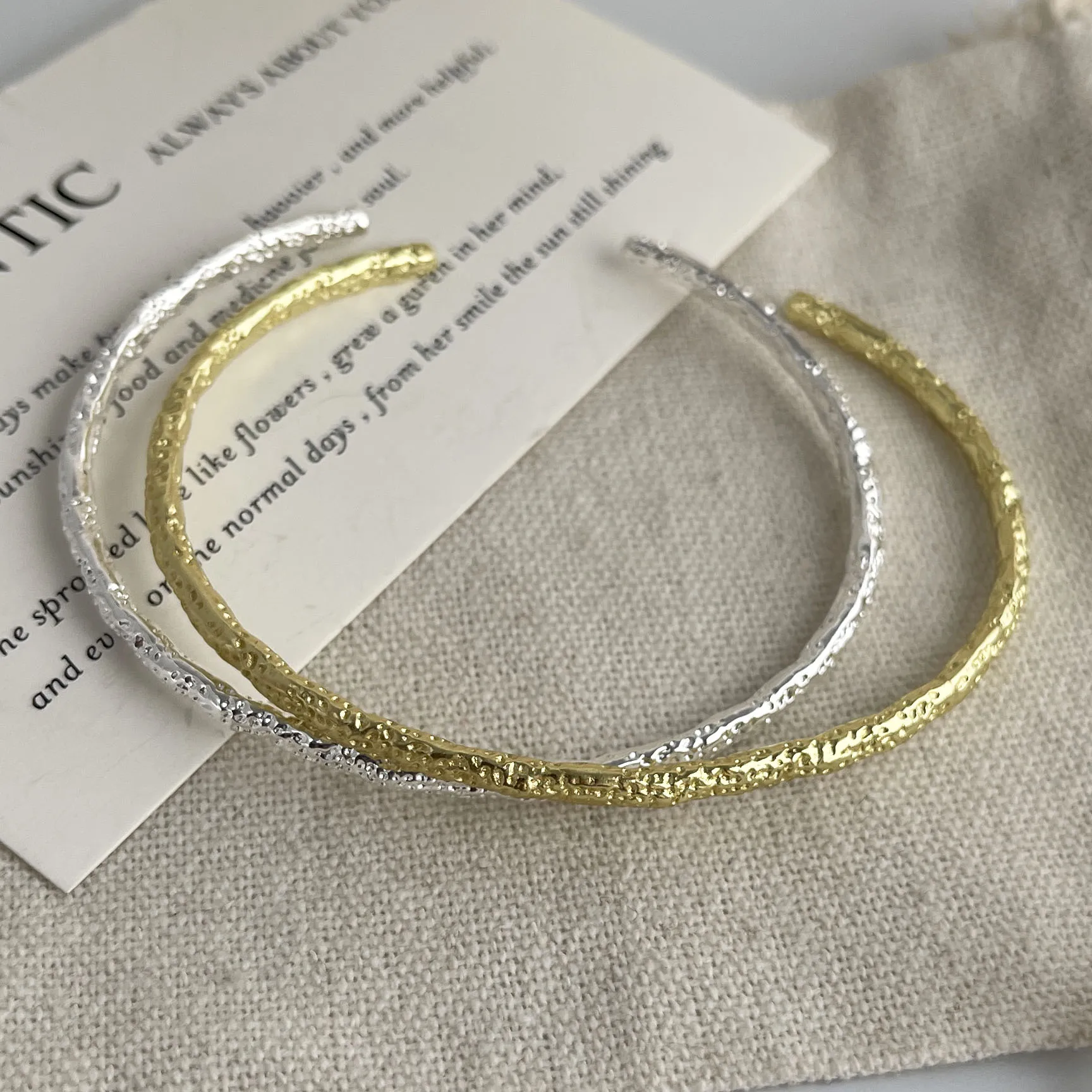 925 Sterling Silver Bracelets for Women Men String Accessories Trend Gold Narrow Simple Hollow Chain Pendant Party Jewelry Gift