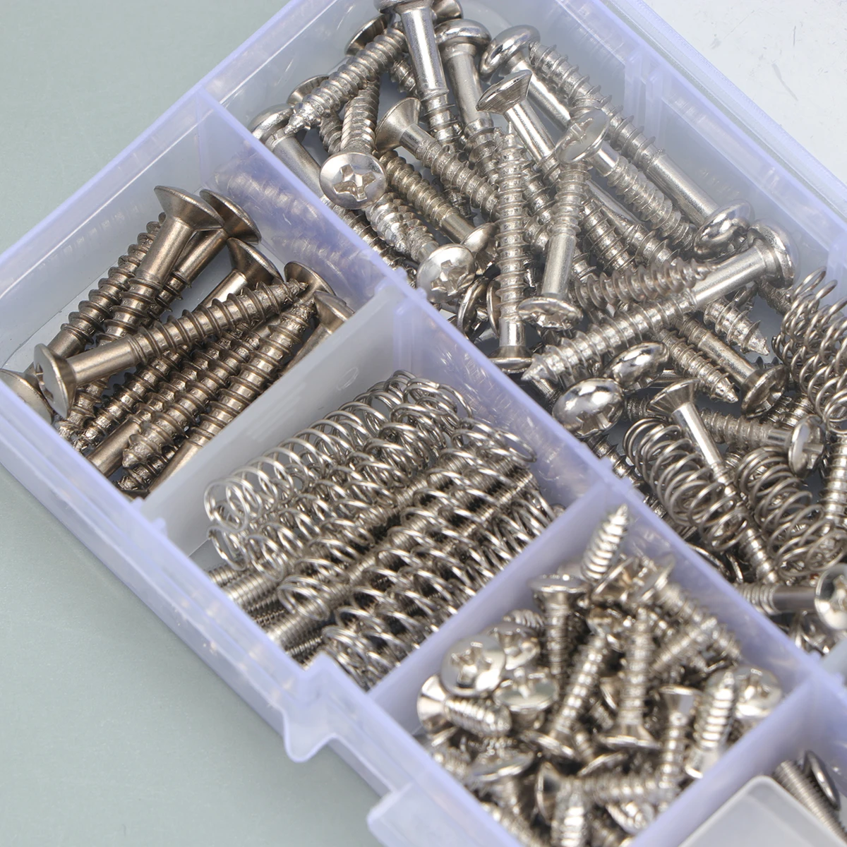 

9pcs Electric Accessories Silver Pickup Screws For Guitar Replacement Set Suitable For Folk Guitar Backplate Bridge Tuner Guard