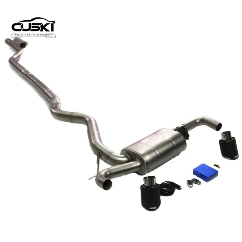 High Performance Catback Exhaust For BMW1 / 2 / 3/ 4/ 5 / 6 series quality Stainless Steel Exhaust Pipe Car Exhaust System