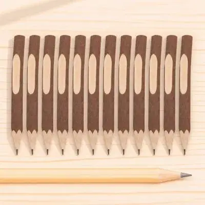 

12Pcs Wooden Ballpoint Pens Tree Bark Texture Natural Craft Design Ideal for School Office Home Writing Pens for Children