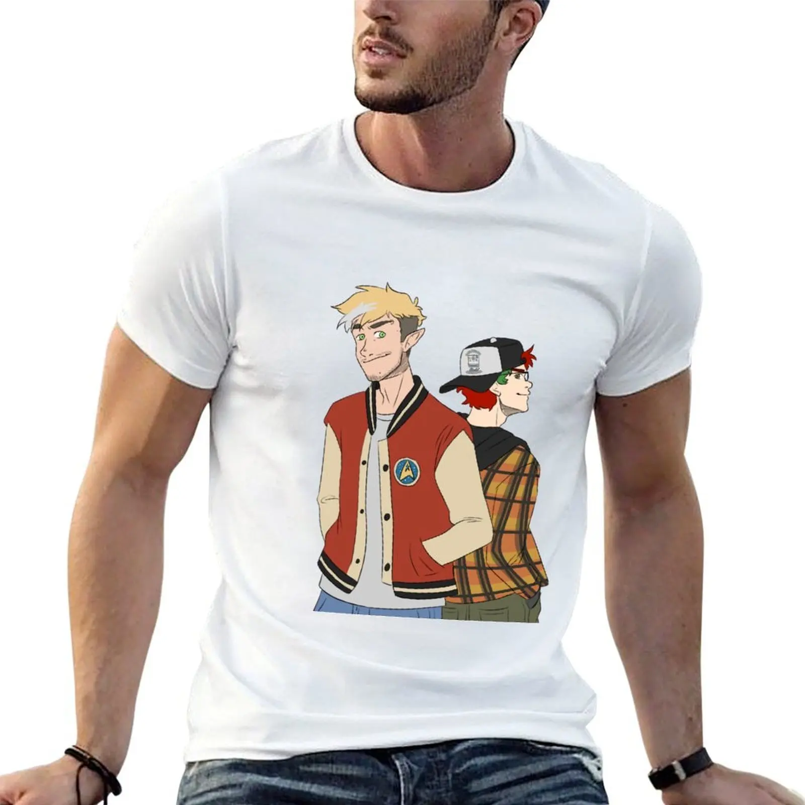 

Jake and Hendy T-Shirt funny t shirts cotton t shirts designer T-Shirt