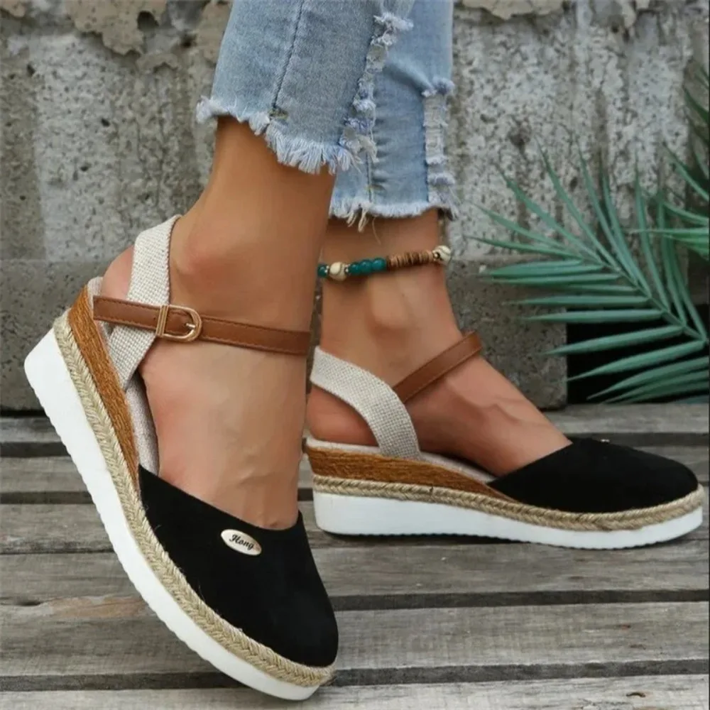 Women Wedge Sandals New Summer Shoes for Women Gladiator Designer Shoes Platform Sandals Woman Heels Plus Size Sandalias Mujer