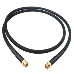 Sterling Silver BNC Digital Coaxial Cable 1080P HD Video DI Radio Frequency SMA HiFi Audio Line