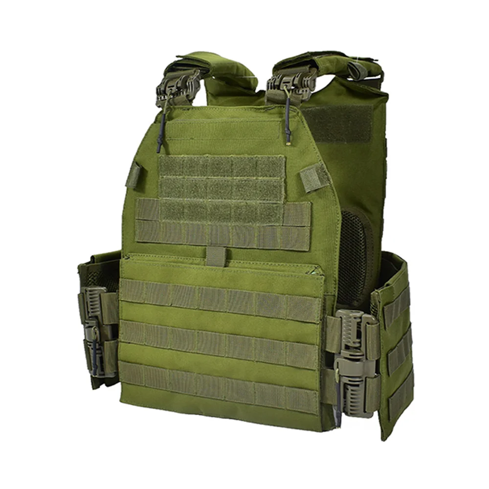 Imagem -06 - Caça Colete Tático com Portador de Placa Sistema de Liberação Rápida Rápido Ajustar Cummerbund Multi-tamanho Airsoft Militar Gear K19 3.0