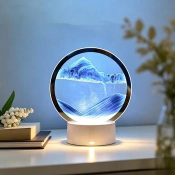 3D Flowing Sand Night Light 1