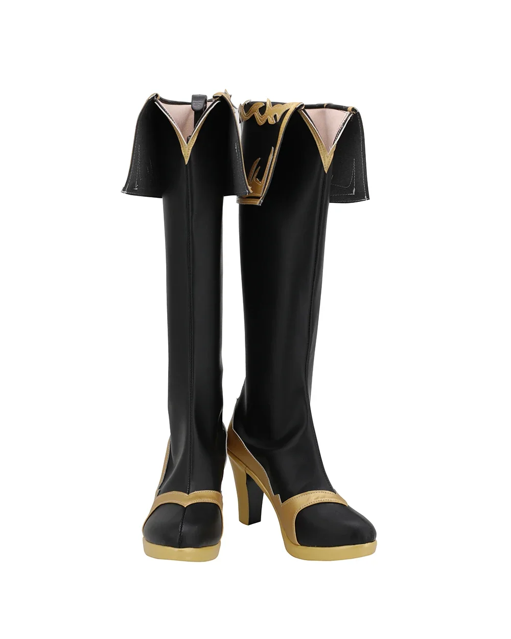 LOL the Bounty Hunter Miss Fortune Cosplay Boots High Heel Shoes Custom Made for Unisex