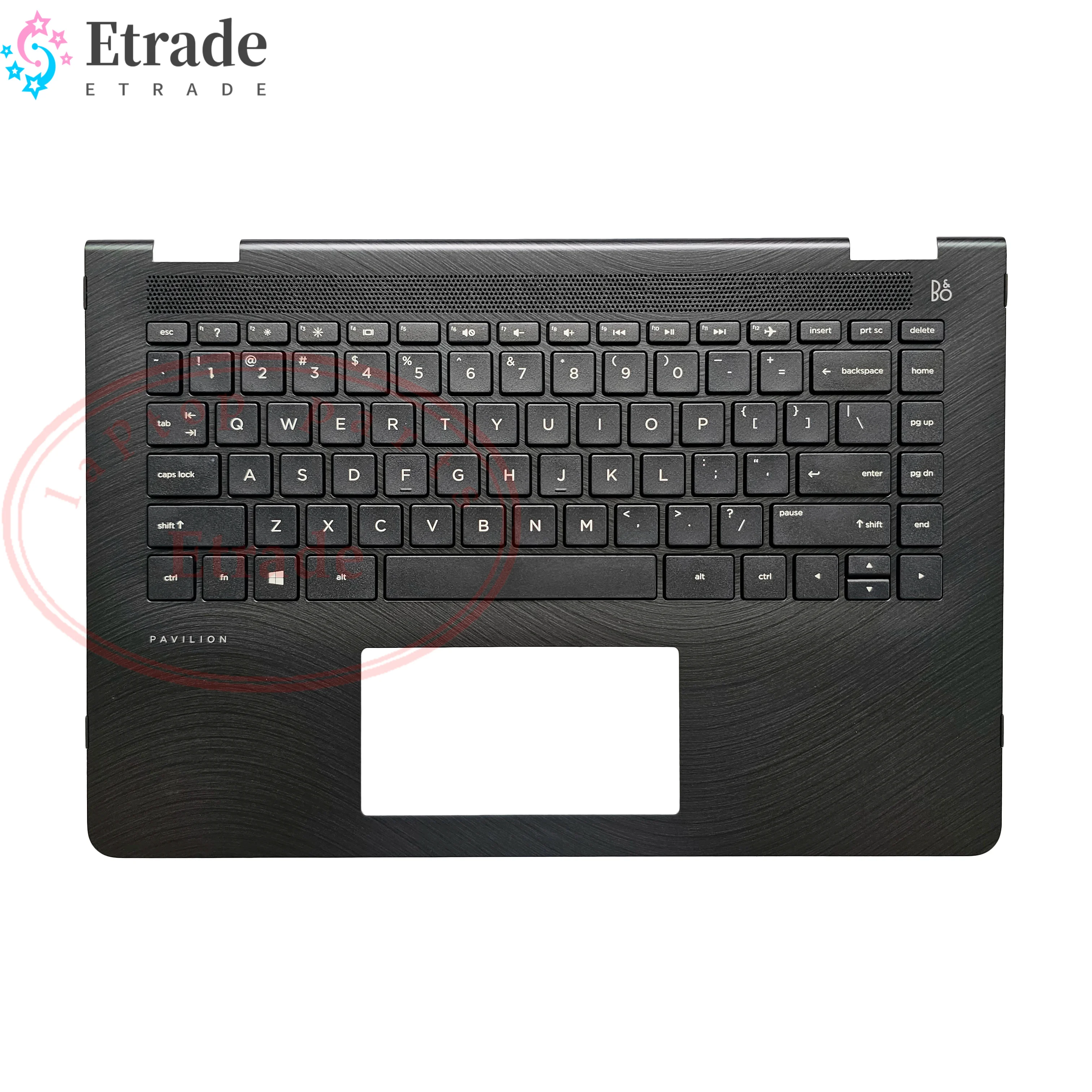 New Original For HP Pavilion X360 14-BA TPN-W125 Series Palmrest Upper Case Cover With Keyboard 918693-001 924115-DH1 L16386-161