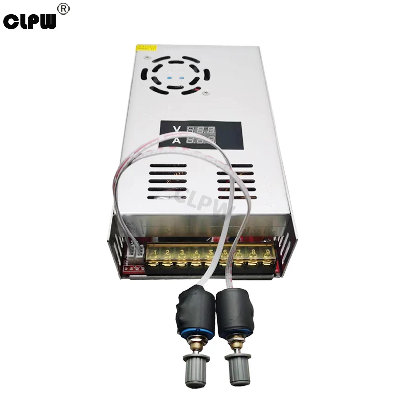 CLPW Switching Power Supply Adjustable Voltage Current DC 0-12V 24V28V 36V 48V 60V 70V 100V 600W Digital Display For LED SMPS