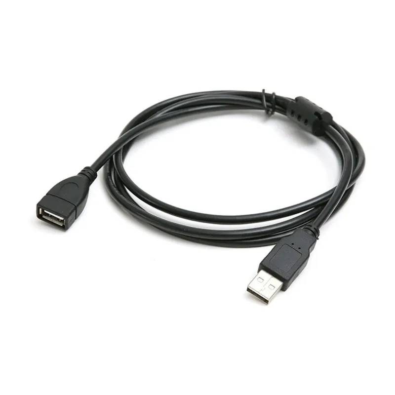 USB 2.0 3 Meter Extension Cable With Ferrite Core USB Male To Female Data Cable For Printers Other Devices