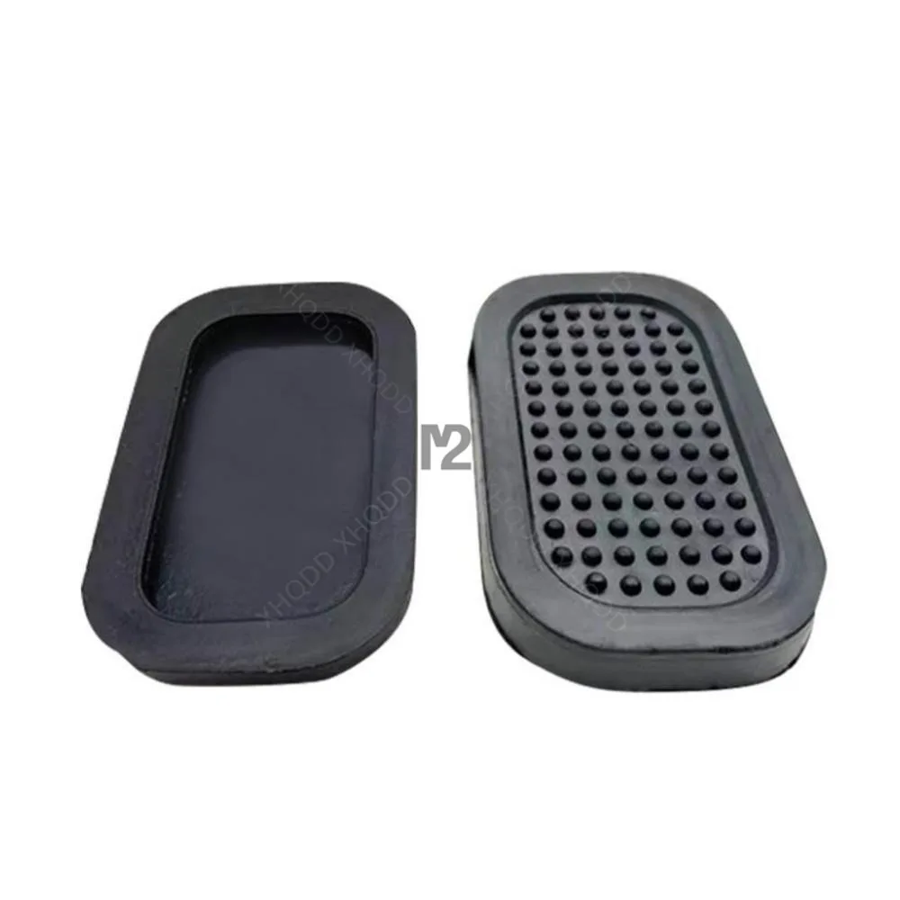 2x Brake Clutch Rubber Car Pedal Pad Cover For Jac Sunray Clutch Pedal Pad Brake Pad Pedal Leather Pad
