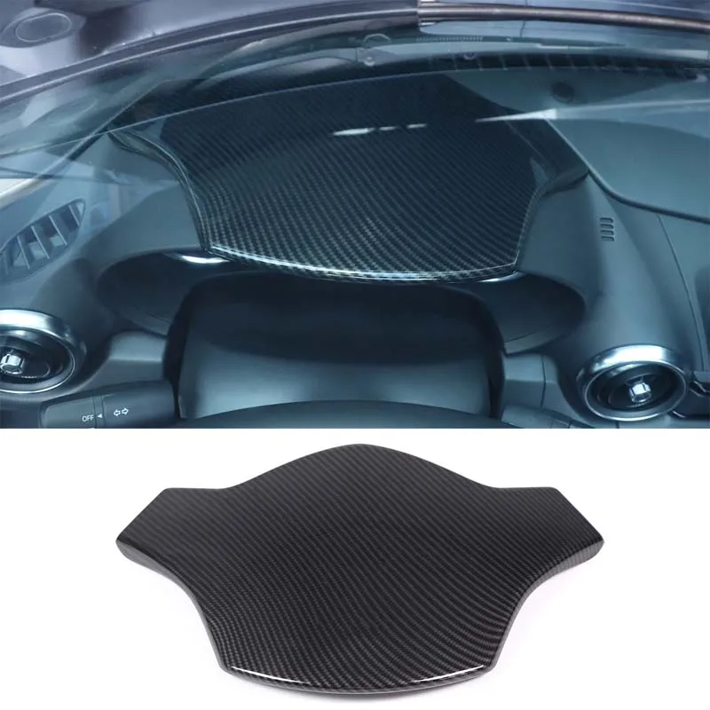 

ABS Carbon Fiber Car Interior Instrument Dashboard Panel Decoration Cover Trim Sticker For Mazda MX-5 2016-2023 Car Accessories