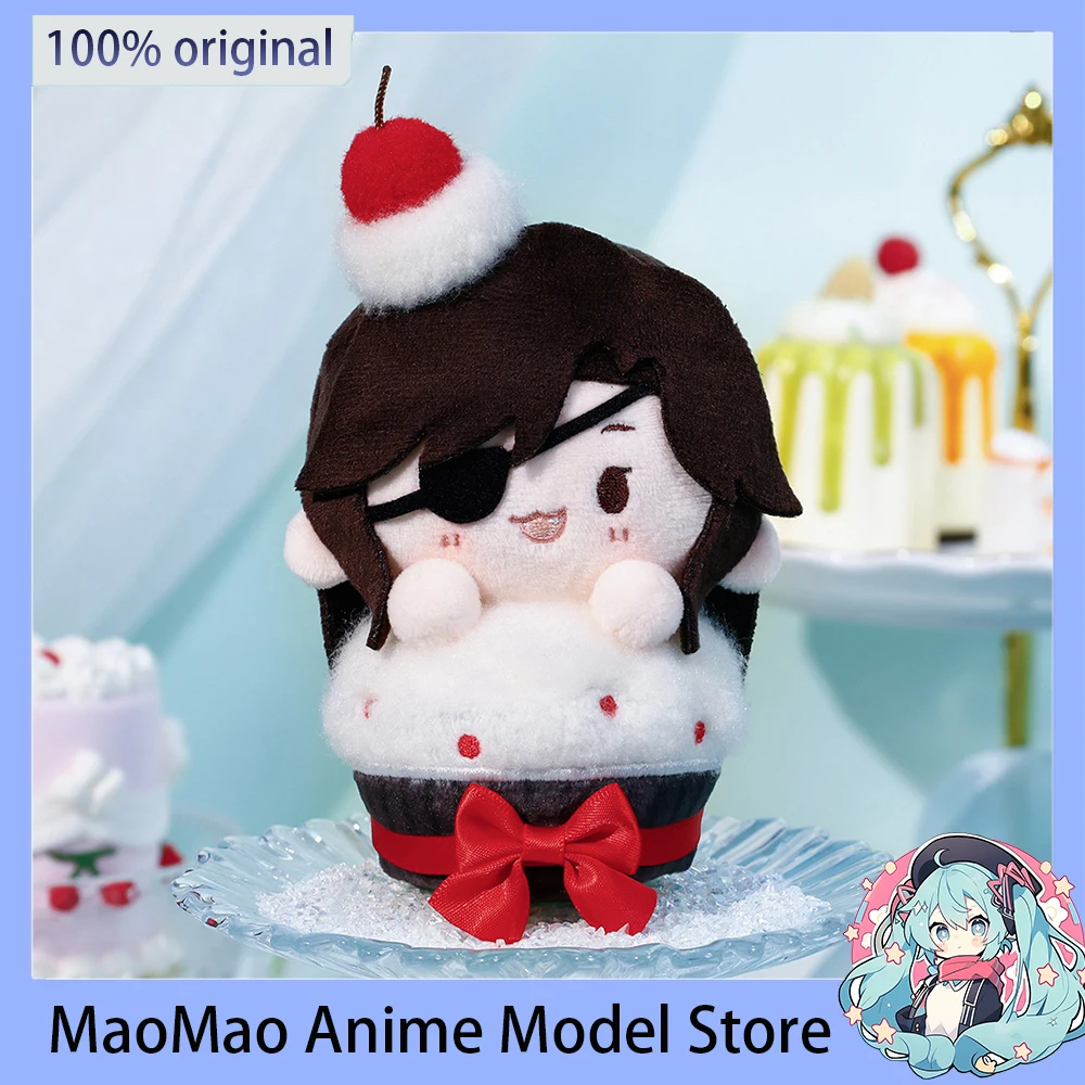 In Stock Original Tian Guan Ci Fu Hua Cheng Paper Cupcake Plush Pendant 10CM Anime Decorative Backpack Pendant Birthday Gift