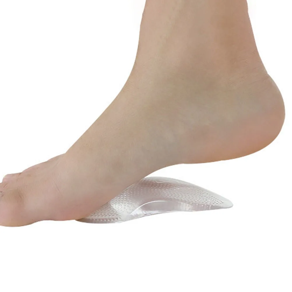 

3Pairs Forefoot Support Pads High Heel Insoles Women Cushion Inserts Non-Slip Half Foot Pads for Comfort Fit High Heel Inserts