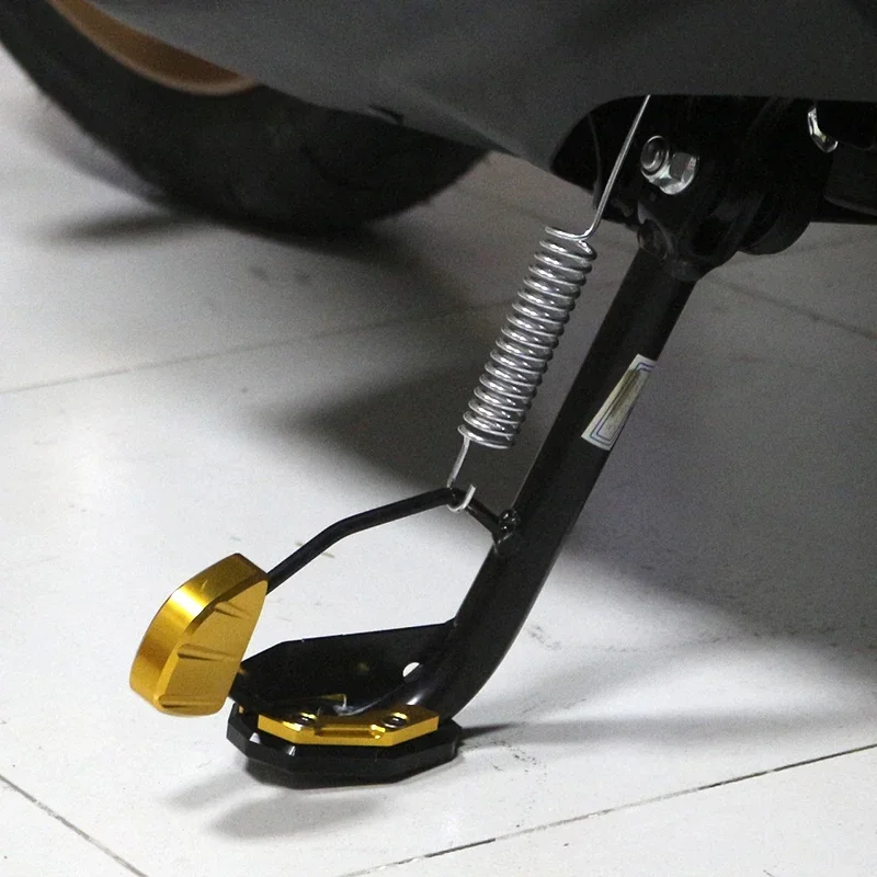 For YAMAHA NVX 155 NVX155 AEROX155  Motorcycle Accessories Foot Side Stand Auxiliary Pad Kickstand Support Plate Extensio