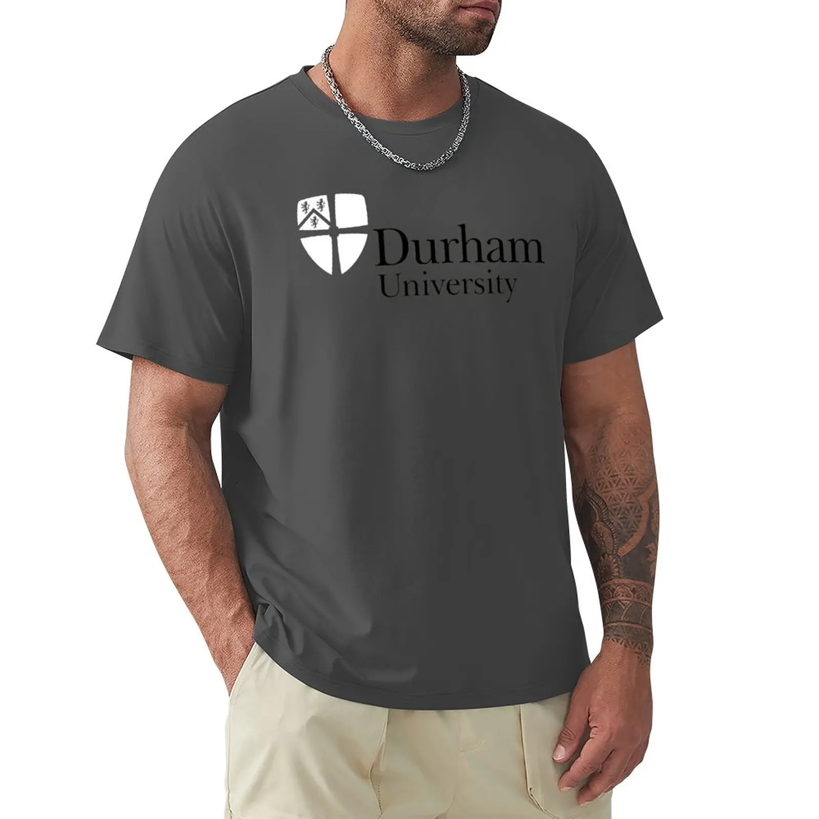 humor fashion t shirt Durham University T-Shirt blank t shirts Short t-shirt crew neck t shirts mens tee shirt black t-shirt