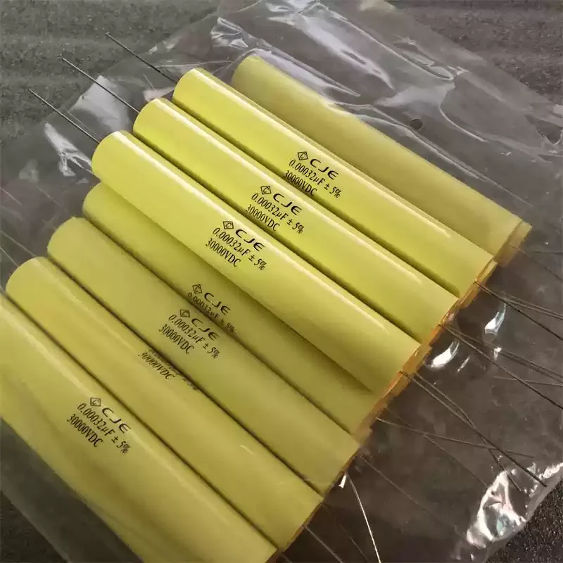 5-20pcs New CJE 320PF 0.00032UF 30000V 5% High Voltage Metallized Non Inductive Absorption Capacitor