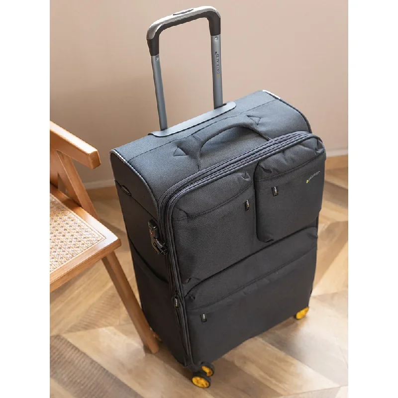 Suitcase Oxford Large Rolling Luggege bag 20inch Carry-ons Cabin 28inch Trolley Case Paired with a business computer bag