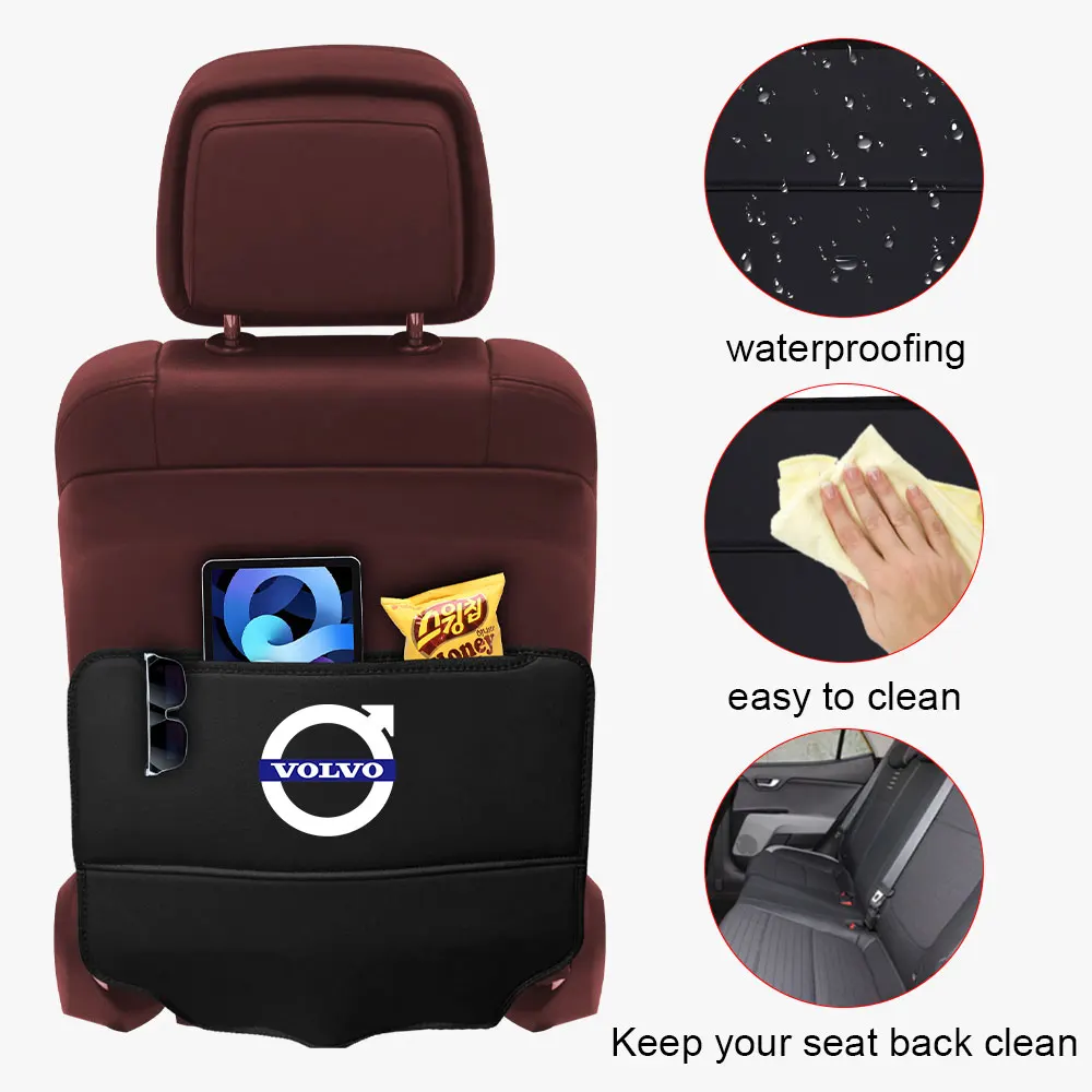 

1 шт., сумка-органайзер для спинки автомобильного сиденья, кожаный защитный карман для спинки сиденья для Volvo XC90 XC60 C30 S60 C70 V40 XC70 V60 V50 S80