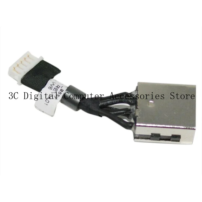 For Dell Latitude 5300 2-in-1 P96G001 P96G002 DC Power Jack Charging Port Cable