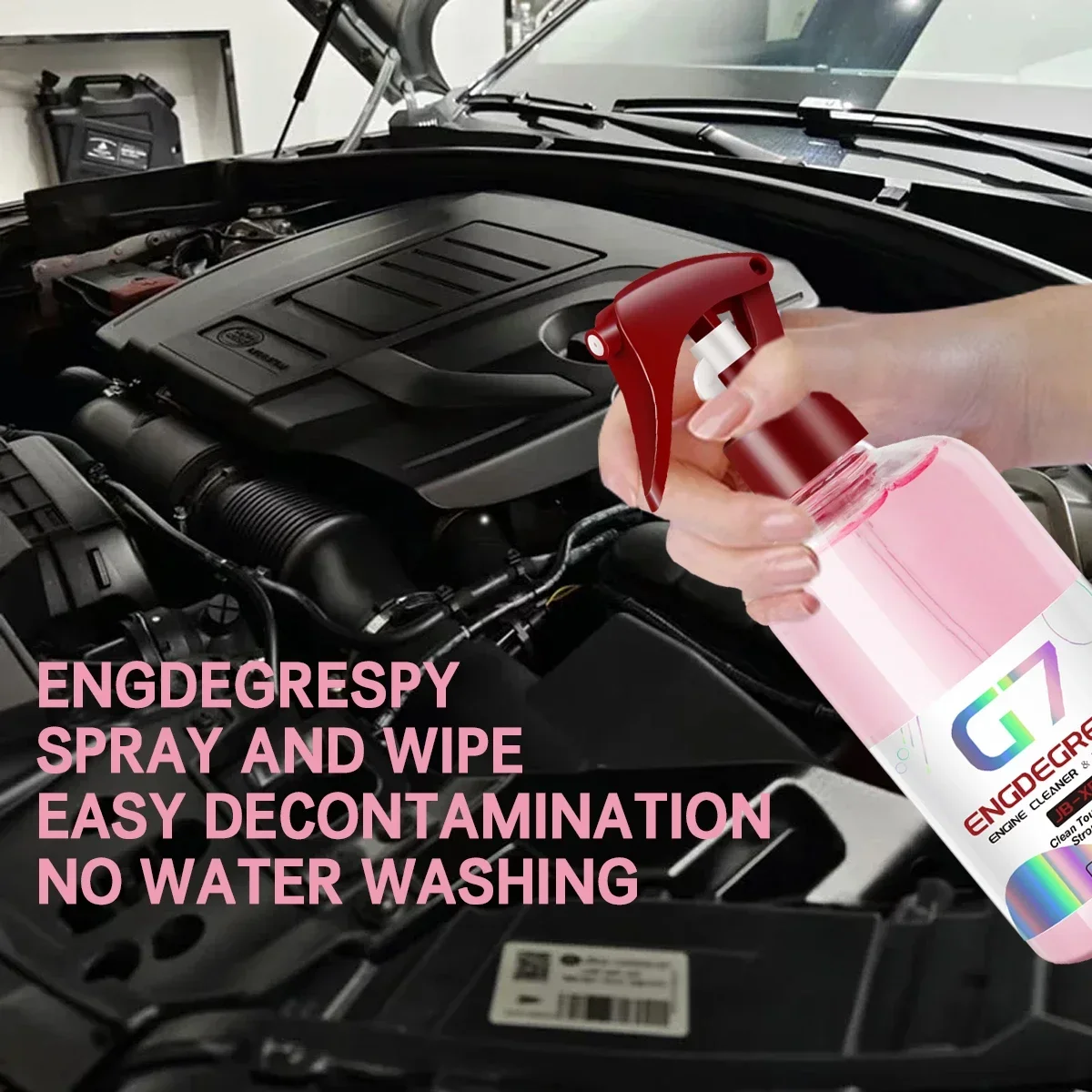 G7 Car Engine Bay Cleaner Powerful Decontamination for Engine Warehouse Cleaning Oil Dust Grease Remover Car Cleaning Product