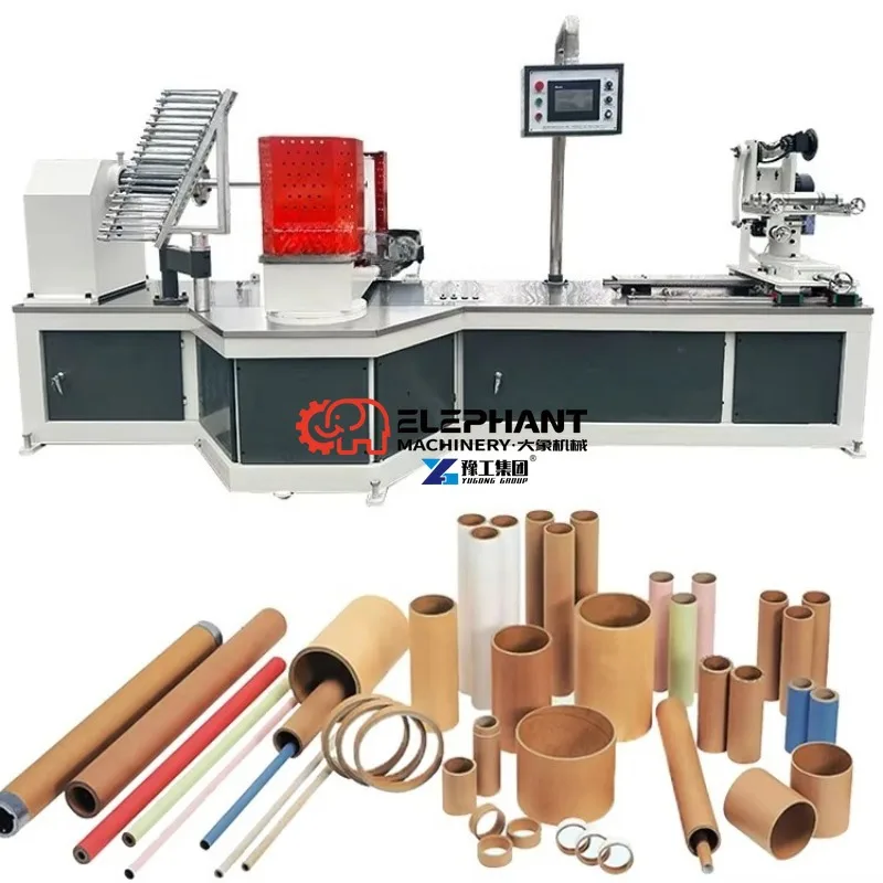 Kraft Cardboard 2-16 Layer Automatic Paper Core Tube Making Cutting Machine Toilet Paper Tube Production Equipment