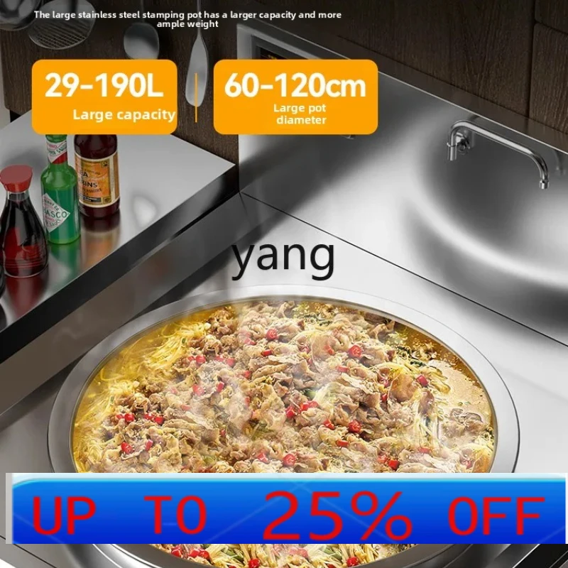 

LMM commercial induction cooker high power 15KW large pot stove school canteen factory electric frying stove