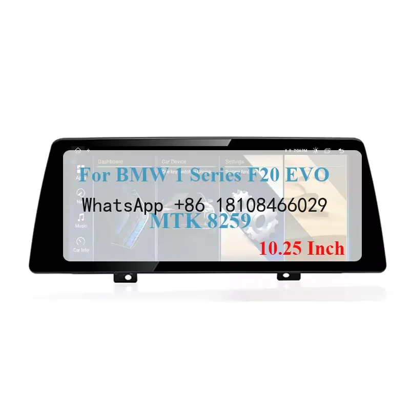 

Android 13 MTK 8581 LCD Touch Screen Wireless Carplay BT GPS Navigation Video Audio Player for BMW 1 Series F20 EVO 2018-2020