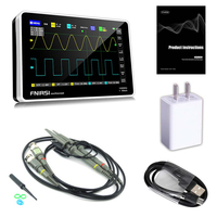 FNIRSI-1013D Digital Oscilloscope Dual Channel Tablet oscilloscope 100MHz 1GSa/s Sampling Rate 7-inch TFT LCD Touch Screen