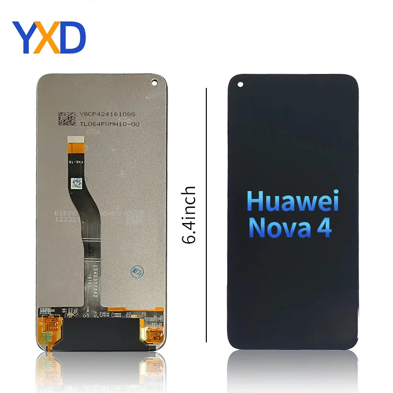 LCD Display For HUAWEI nova 4 LCD Display Touch Screen Digitizer Assembly For HUAwei nova4 LCD Screen Replacement