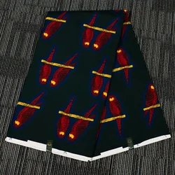 2020 Ankara Fabric African Real Wax Print Veritablewax For Dresses Wholesale Ankara Polyester Wax Fabric For Party Dress FP6162