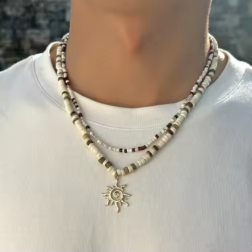 Black and White Beaded Dalmatian Puppy Cute Personalized 2025 Pendant Necklace for Women Girl Fashion Lovely Gift Jewelry - Image 10